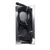 GLOBOSTAR® CYBOLITHOS 60953 Χωνευτό Αρχιτεκτονικο Φωτιστικό Σποτ Δαπέδου LED 4W 340lm 120° DC 24V Αδιάβροχο IP68 IK06 Πολύχρωμο RGB Dimmable - Bridgelux SMD Chip - Γαλακτερό Tempered Glass & Ανοξείδωτο Ατσάλι SS316 - Μ20 x Π10x Υ8cm / Q20 x 10cm - 3 Χ