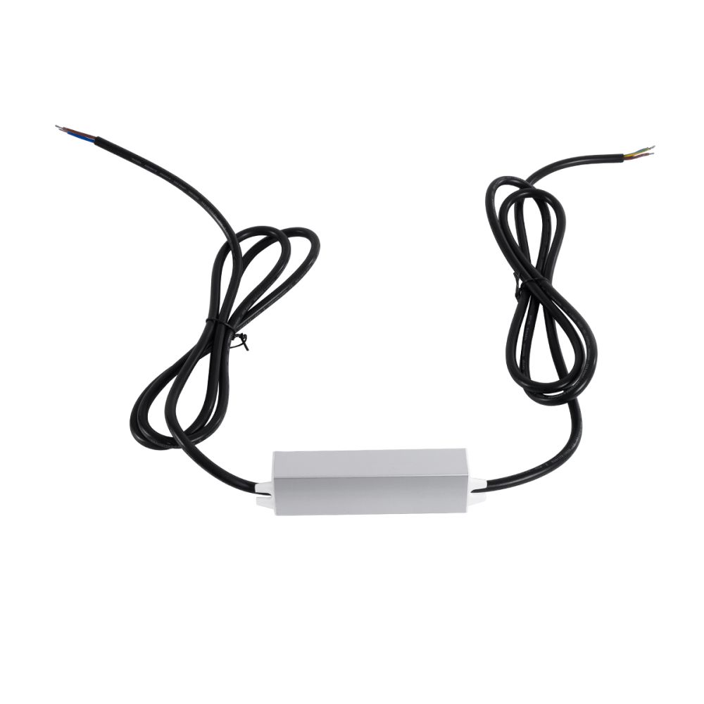 GloboStar® 60960 Αδιάβροχο Τροφοδοτικό SELV για Προϊόντα Φωτισμού LED 15W 0.625A - AC 220-240V σε DC 24V με 1.2m VDE Καλώδιο Παροχής & Εξόδου Τροφοδοσίας - Αδιάβροχο IP68 - M12 x W3 x H2cm  - 3 Χρόνια Εγγύηση