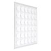 GLOBOSTAR® ZEUS 60968 Χωνευτό Panel Οροφής 60x60 με Anti Glare Reflector LED 48W 7440lm 120° CRI≥85Ra UGR<19 AC 220-240V IP20 Ψυχρό Λευκό 6000K - Lumileds SMD Chip & TÜV SÜD Driver - Λευκό Γαλακτερό - Μ60 x Π60 x Υ3.3cm / Q56 x 56cm - 5 Χρόνια Εγγύ