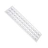 GLOBOSTAR® ZEUS 60972 Χωνευτό Panel Οροφής 120x30 με Anti Glare Reflector LED 48W 7200lm 120° CRI≥85Ra UGR<19 AC 220-240V IP20 Φυσικό Λευκό 4500K - Lumileds SMD Chip & TÜV SÜD Driver - Λευκό Γαλακτερό - Μ120 x Π30 x Υ3.3cm / Q116 x 26cm - 5 Χρόνια 