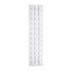 GLOBOSTAR® ZEUS 60972 Χωνευτό Panel Οροφής 120x30 με Anti Glare Reflector LED 48W 7200lm 120° CRI≥85Ra UGR<19 AC 220-240V IP20 Φυσικό Λευκό 4500K - Lumileds SMD Chip & TÜV SÜD Driver - Λευκό Γαλακτερό - Μ120 x Π30 x Υ3.3cm / Q116 x 26cm - 5 Χρόνια 