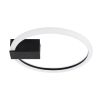 GLOBOSTAR® CINDERELLA 60976 Μοντέρνο Φωτιστικό Οροφής LED 16W 1792lm 360° AC 220-240V IP20 Ρυθμιζόμενο Λευκό CCT με On/Off 2700K/4500K/6000K - Lumileds SMD Chip - Μαύρο Ματ - Μ28.5 x Π28.5 x Υ5cm - 3 Χρόνια Εγγύηση
