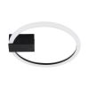 GLOBOSTAR® CINDERELLA 60976 Μοντέρνο Φωτιστικό Οροφής LED 16W 1792lm 360° AC 220-240V IP20 Ρυθμιζόμενο Λευκό CCT με On/Off 2700K/4500K/6000K - Lumileds SMD Chip - Μαύρο Ματ - Μ28.5 x Π28.5 x Υ5cm - 3 Χρόνια Εγγύηση