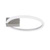 GLOBOSTAR® CINDERELLA 60979 Μοντέρνο Φωτιστικό Οροφής LED 16W 1792lm 360° AC 220-240V IP20 Ρυθμιζόμενο Λευκό CCT με On/Off 2700K/4500K/6000K - Lumileds SMD Chip - Νίκελ Βούρτσας - Μ28.5 x Π28.5 x Υ5cm - 3 Χρόνια Εγγύηση