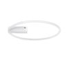 GLOBOSTAR® CINDERELLA 60981 Μοντέρνο Φωτιστικό Οροφής LED 30W 3360lm 360° AC 220-240V IP20 Ρυθμιζόμενο Λευκό CCT με Χειριστήριο από 2700K έως 6000K Dimmable - Lumileds SMD Chip - Λευκό Ματ - Μ50 x Π50 x Υ5cm - 3 Χρόνια Εγγύηση