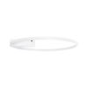 GLOBOSTAR® CINDERELLA 60981 Μοντέρνο Φωτιστικό Οροφής LED 30W 3360lm 360° AC 220-240V IP20 Ρυθμιζόμενο Λευκό CCT με Χειριστήριο από 2700K έως 6000K Dimmable - Lumileds SMD Chip - Λευκό Ματ - Μ50 x Π50 x Υ5cm - 3 Χρόνια Εγγύηση