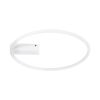 GLOBOSTAR® CINDERELLA 60981 Μοντέρνο Φωτιστικό Οροφής LED 30W 3360lm 360° AC 220-240V IP20 Ρυθμιζόμενο Λευκό CCT με Χειριστήριο από 2700K έως 6000K Dimmable - Lumileds SMD Chip - Λευκό Ματ - Μ50 x Π50 x Υ5cm - 3 Χρόνια Εγγύηση