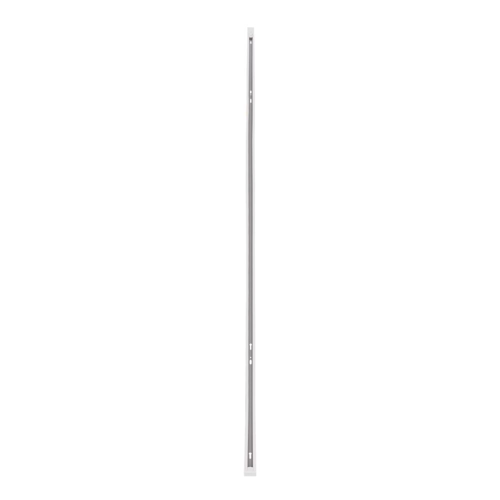 GLOBOSTAR® EUROTRACK-1PH 60985-3M Μονοφασική Ράγα 2 Καλωδίων 1L+1N για Σύστημα Ράγας Eurotrack-1PH AC 220-240V IP20 - Λευκό Ματ - Μ300 x Π3.6 x Υ2cm