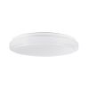 GLOBOSTAR® EMERGANO 60993 Φωτιστικό Πλαφονιέρα Οροφής με Ενσωματωμένο Σύστημα Emergency Li-ion 3450mAh/12.8Wh με Αυτονομία 3hrs LED 30W 3750lm 120° AC 220-240V Αδιάβροχο IP54 Φυσικό Λευκό 4500K - Lumileds SMD Chip - Λευκό Γαλακτερό - Μ38 x Π38 x Υ5.3cm - 
