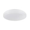 GLOBOSTAR® EMERGANO 60993 Φωτιστικό Πλαφονιέρα Οροφής με Ενσωματωμένο Σύστημα Emergency Li-ion 3450mAh/12.8Wh με Αυτονομία 3hrs LED 30W 3750lm 120° AC 220-240V Αδιάβροχο IP54 Φυσικό Λευκό 4500K - Lumileds SMD Chip - Λευκό Γαλακτερό - Μ38 x Π38 x Υ5.3cm - 