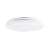 GLOBOSTAR® CELANO 61007 Μοντέρνο Φωτιστικό Οροφής LED 20W 2400lm 120° AC 220-240V Αδιάβροχο IP54 Θερμό Λευκό 2700K - Lumileds SMD Chip - Λευκό Γαλακτερό - Μ26 x Π26 x Υ6cm - 3 Χρόνια Εγγύηση