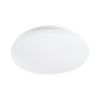 GLOBOSTAR® CELANO 61007 Μοντέρνο Φωτιστικό Οροφής LED 20W 2400lm 120° AC 220-240V Αδιάβροχο IP54 Θερμό Λευκό 2700K - Lumileds SMD Chip - Λευκό Γαλακτερό - Μ26 x Π26 x Υ6cm - 3 Χρόνια Εγγύηση