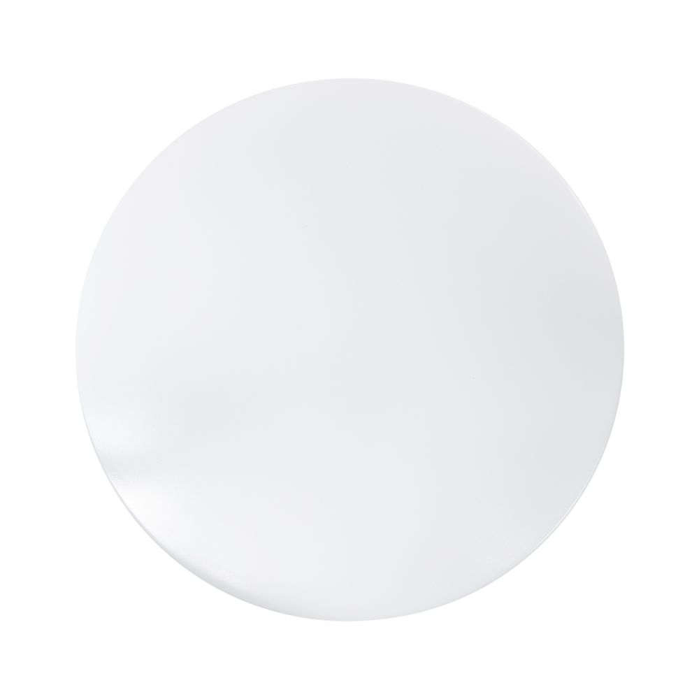 GLOBOSTAR® CELANO 61007 Μοντέρνο Φωτιστικό Οροφής LED 20W 2400lm 120° AC 220-240V Αδιάβροχο IP54 Θερμό Λευκό 2700K - Lumileds SMD Chip - Λευκό Γαλακτερό - Μ26 x Π26 x Υ6cm - 3 Χρόνια Εγγύηση