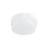 GLOBOSTAR® REVANO 61012 Φωτιστικό Πλαφονιέρα Οροφής LED 12W 1140lm 180° AC 220-240V Αδιάβροχο IP54 Φυσικό Λευκό 4500K - Lumileds SMD Chip - Λευκό Γαλακτερό - Μ12 x Π12 x Υ4.5cm - 2 Χρόνια Εγγύηση