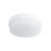 GLOBOSTAR® REVANO 61014 Φωτιστικό Πλαφονιέρα Οροφής LED 15W 1500lm 180° AC 220-240V Αδιάβροχο IP54 Ψυχρό Λευκό 6000K - Lumileds SMD Chip - Λευκό Γαλακτερό - Μ17 x Π17 x Υ5cm - 2 Χρόνια Εγγύηση