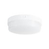 GLOBOSTAR® REVANO 61014 Φωτιστικό Πλαφονιέρα Οροφής LED 15W 1500lm 180° AC 220-240V Αδιάβροχο IP54 Ψυχρό Λευκό 6000K - Lumileds SMD Chip - Λευκό Γαλακτερό - Μ17 x Π17 x Υ5cm - 2 Χρόνια Εγγύηση