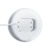 GLOBOSTAR® REVANO 61014 Φωτιστικό Πλαφονιέρα Οροφής LED 15W 1500lm 180° AC 220-240V Αδιάβροχο IP54 Ψυχρό Λευκό 6000K - Lumileds SMD Chip - Λευκό Γαλακτερό - Μ17 x Π17 x Υ5cm - 2 Χρόνια Εγγύηση