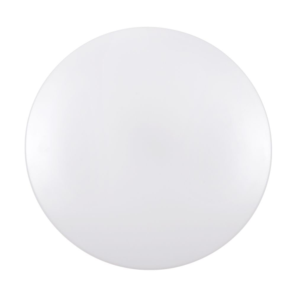 GLOBOSTAR® AVA 61017 Μοντέρνο Φωτιστικό Οροφής LED 76W 7600lm 120° AC 220-240V IP20 Ρυθμιζόμενο Λευκό CCT με Χειριστήριο από 2700K έως 6000K Dimmable - Lumileds SMD Chip - Λευκό Ματ - Μ48 x Π48 x Υ6.5cm - 3 Χρόνια Εγγύηση