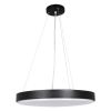 GLOBOSTAR® CASPER 61019 Μοντέρνο Κρεμαστό Φωτιστικό Οροφής LED 76W 8372lm 120° AC 220-240V IP20 Ρυθμιζόμενο Λευκό CCT με Χειριστήριο από 2700K έως 6000K Dimmable - Lumileds SMD Chip - Μαυρό Ματ - Μ45 x Π45 x Υ5.5cm - 3 Χρόνια Εγγύηση