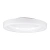 GLOBOSTAR® ARIANA 61035 Μοντέρνο Φωτιστικό Οροφής LED 55W 6376lm 120° AC 220-240V IP20 Ρυθμιζόμενο Λευκό CCT με Χειριστήριο από 2700K έως 6000K Dimmable - Lumileds SMD Chip - Λευκό Ματ - Μ48 x Π48 x Υ9cm - 3 Χρόνια Εγγύηση