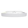 GLOBOSTAR® ARIANA 61035 Μοντέρνο Φωτιστικό Οροφής LED 55W 6376lm 120° AC 220-240V IP20 Ρυθμιζόμενο Λευκό CCT με Χειριστήριο από 2700K έως 6000K Dimmable - Lumileds SMD Chip - Λευκό Ματ - Μ48 x Π48 x Υ9cm - 3 Χρόνια Εγγύηση