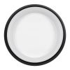 GLOBOSTAR® MELINA 61040 Μοντέρνο Φωτιστικό Οροφής LED 55W 6376lm 120° AC 220-240V IP20 Ρυθμιζόμενο Λευκό CCT με Χειριστήριο από 2700K έως 6000K Dimmable - Lumileds SMD Chip - Μαύρο Ματ - Μ48 x Π48 x Υ9cm - 3 Χρόνια Εγγύηση