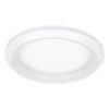 GLOBOSTAR® MELINA 61041 Μοντέρνο Φωτιστικό Οροφής LED 55W 6376lm 120° AC 220-240V IP20 Ρυθμιζόμενο Λευκό CCT με Χειριστήριο από 2700K έως 6000K Dimmable - Lumileds SMD Chip - Λευκό Ματ - Μ48 x Π48 x Υ9cm - 3 Χρόνια Εγγύηση