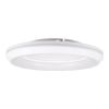 GLOBOSTAR® MELINA 61041 Μοντέρνο Φωτιστικό Οροφής LED 55W 6376lm 120° AC 220-240V IP20 Ρυθμιζόμενο Λευκό CCT με Χειριστήριο από 2700K έως 6000K Dimmable - Lumileds SMD Chip - Λευκό Ματ - Μ48 x Π48 x Υ9cm - 3 Χρόνια Εγγύηση