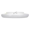 GLOBOSTAR® MELINA 61041 Μοντέρνο Φωτιστικό Οροφής LED 55W 6376lm 120° AC 220-240V IP20 Ρυθμιζόμενο Λευκό CCT με Χειριστήριο από 2700K έως 6000K Dimmable - Lumileds SMD Chip - Λευκό Ματ - Μ48 x Π48 x Υ9cm - 3 Χρόνια Εγγύηση