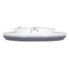 GLOBOSTAR® MELINA 61042 Μοντέρνο Φωτιστικό Οροφής LED 55W 6376lm 120° AC 220-240V IP20 Ρυθμιζόμενο Λευκό CCT με Χειριστήριο από 2700K έως 6000K Dimmable - Lumileds SMD Chip - Γκρι - Μ48 x Π48 x Υ9cm - 3 Χρόνια Εγγύηση
