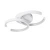 GLOBOSTAR® EVA 61068 Μοντέρνο Φωτιστικό Οροφής LED 16W 1920lm 300° AC 220-240V IP20 Ρυθμιζόμενο Λευκό CCT με On/Off 2700K/4500K/6000K - Lumileds SMD Chip - Λευκό Ματ - Μ33 x Π21 x Υ7cm - 3 Χρόνια Εγγύηση