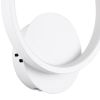 GLOBOSTAR® TED 61071 Μοντέρνο Φωτιστικό Τοίχου - Απλίκα LED 9W 1080lm 300° AC 220-240V IP20 Ρυθμιζόμενο Λευκό CCT με On/Off 2700K/4500K/6000K - Lumileds SMD Chip - Λευκό Ματ - Μ20 x Π5.5 x Υ23cm - 3 Χρόνια Εγγύηση