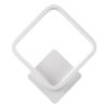 GLOBOSTAR® LENA 61080 Μοντέρνο Φωτιστικό Τοίχου - Απλίκα LED 12W 1440lm 300° AC 220-240V IP20 Ρυθμιζόμενο Λευκό CCT με On/Off 2700K/4500K/6000K - Lumileds SMD Chip - Λευκό Ματ - Μ25 x Π5.5 x Υ29.5cm - 3 Χρόνια Εγγύηση