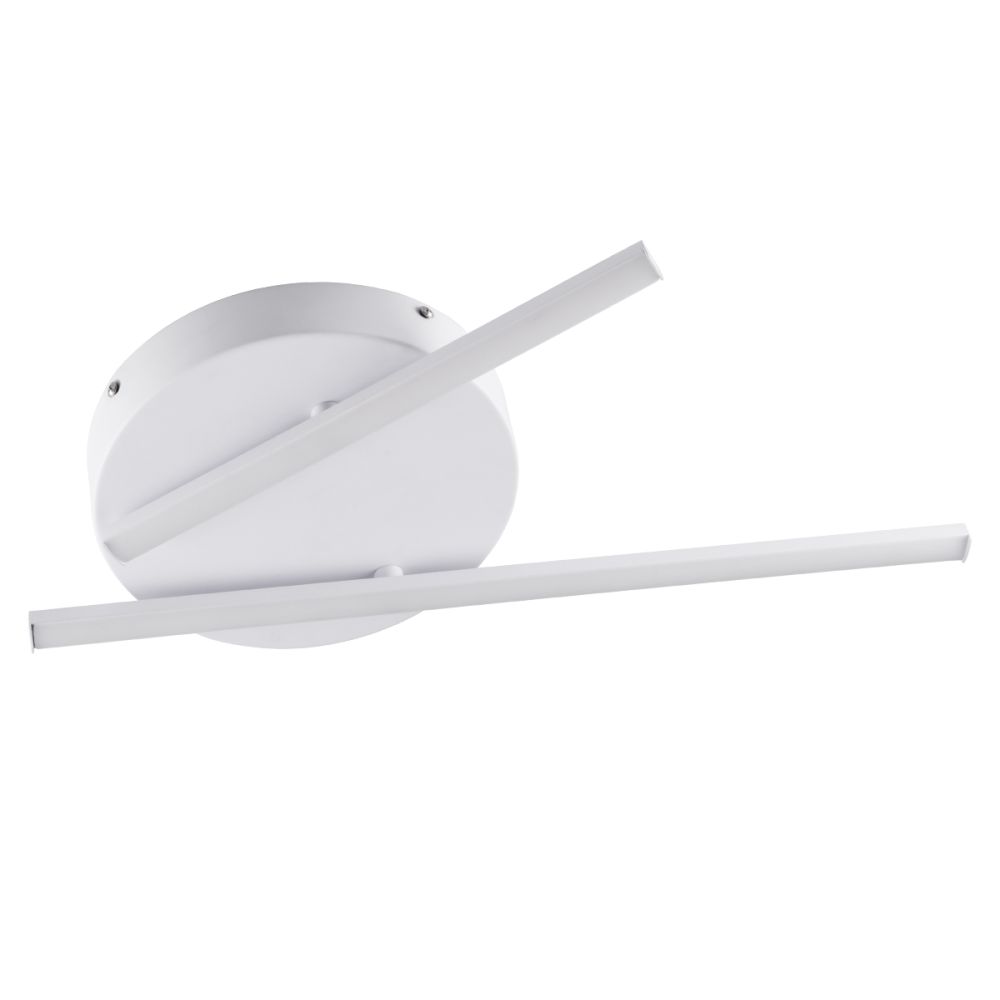 GLOBOSTAR® DRACO 61092 Μοντέρνο Φωτιστικό Οροφής LED 36W 4428lm 120° AC 220-240V IP20 Ρυθμιζόμενο Λευκό CCT με Χειριστήριο από 2700K έως 6000K Dimmable - Lumileds SMD Chip - Λευκό Ματ - Μ50 x Π50 x Υ6cm - 3 Χρόνια Εγγύηση