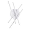 GLOBOSTAR® DRACO 61096 Μοντέρνο Φωτιστικό Οροφής LED 60W 7380lm 120° AC 220-240V IP20 Ρυθμιζόμενο Λευκό CCT με Χειριστήριο από 2700K έως 6000K Dimmable - Lumileds SMD Chip - Λευκό Ματ - Μ60 x Π60 x Υ11cm - 3 Χρόνια Εγγύηση