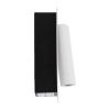 GLOBOSTAR® MANHATTAN 61098 Μοντέρνο Φωτιστικό Τοίχου - Απλίκα Ξενοδοχείου Reading Light LED 3W 405lm 36° AC 220-240V IP20 Φυσικό Λευκό 4500K - Bridgelux COB Chip & TÜV SÜD Driver - Λευκό - Μ7 x Π7 x Υ17cm - 3 Χρόνια Εγγύηση
