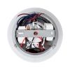 GLOBOSTAR® JERSEY 61103 Μοντέρνο Φωτιστικό Τοίχου - Απλίκα Ξενοδοχείου Reading Light με Φορτιστή USB 3A LED 10W 1380lm 36° & 360° AC 220-240V IP20 Φυσικό Λευκό 4500K - Bridgelux SMD Chip & TÜV SÜD Driver - Νίκελ Βούρτσας - Μ14.5 x Π14.5 x Υ6cm - 3