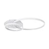 GLOBOSTAR® NEMESIS 61106 Μοντέρνο Φωτιστικό Οροφής LED 67W 6700lm 360° AC 220-240V IP20 Ρυθμιζόμενο Λευκό CCT με Χειριστήριο από 2700K έως 6000K Dimmable - Lumileds SMD Chip - Λευκό Ματ - Μ84 x Π45 x Υ13cm - 3 Χρόνια Εγγύηση
