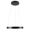 GLOBOSTAR® NEMESIS 61155 Μοντέρνο Κρεμαστό Φωτιστικό Οροφής LED 30W 3513lm 360° AC 220-240V IP20 Ρυθμιζόμενο Λευκό CCT με Χειριστήριο από 2700K έως 6000K Dimmable - Lumileds SMD Chip - Μαυρό Ματ - Μ40 x Π40 x Υ4cm - 3 Χρόνια Εγγύηση