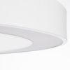 GLOBOSTAR® RA 61199 Μοντέρνο Κρεμαστό Φωτιστικό Οροφής LED 100W 11020lm 120° AC 220-240V IP20 Ρυθμιζόμενο Λευκό CCT με Χειριστήριο από 2700K έως 6000K Dimmable - Lumileds SMD Chip - Λευκό Ματ - Μ120 x Π120 x Υ8cm - 3 Χρόνια Εγγύηση