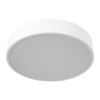 GLOBOSTAR® BURTON 61201-S Μοντέρνο Φωτιστικό Οροφής LED 67W 7370lm 120° AC 220-240V IP20 Ρυθμιζόμενο Λευκό CCT με Χειριστήριο από 2700K έως 6000K Dimmable - Lumileds SMD Chip - Λευκό Ματ - Μ40 x Π40 x Υ8cm - 3 Χρόνια Εγγύηση