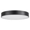 GLOBOSTAR® BURTON 61202-S Μοντέρνο Φωτιστικό Οροφής LED 75W 8625lm 120° AC 220-240V IP20 Ρυθμιζόμενο Λευκό CCT με Χειριστήριο από 2700K έως 6000K Dimmable - Lumileds SMD Chip - Μαύρο Ματ - Μ60 x Π60 x Υ8cm - 3 Χρόνια Εγγύηση
