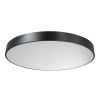 GLOBOSTAR® BURTON 61204-S Μοντέρνο Φωτιστικό Οροφής LED 100W 10000lm 120° AC 220-240V IP20 Ρυθμιζόμενο Λευκό CCT με Χειριστήριο από 2700K έως 6000K Dimmable - Lumileds SMD Chip - Μαύρο Ματ - Μ80 x Π80 x Υ8cm - 3 Χρόνια Εγγύηση