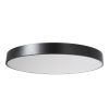 GLOBOSTAR® BURTON 61204-S Μοντέρνο Φωτιστικό Οροφής LED 100W 10000lm 120° AC 220-240V IP20 Ρυθμιζόμενο Λευκό CCT με Χειριστήριο από 2700K έως 6000K Dimmable - Lumileds SMD Chip - Μαύρο Ματ - Μ80 x Π80 x Υ8cm - 3 Χρόνια Εγγύηση