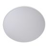 GLOBOSTAR® BURTON 61205-S Μοντέρνο Φωτιστικό Οροφής LED 100W 10000lm 120° AC 220-240V IP20 Ρυθμιζόμενο Λευκό CCT με Χειριστήριο από 2700K έως 6000K Dimmable - Lumileds SMD Chip - Λευκό Ματ - Μ80 x Π80 x Υ8cm - 3 Χρόνια Εγγύηση
