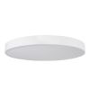 GLOBOSTAR® BURTON 61205-S Μοντέρνο Φωτιστικό Οροφής LED 100W 10000lm 120° AC 220-240V IP20 Ρυθμιζόμενο Λευκό CCT με Χειριστήριο από 2700K έως 6000K Dimmable - Lumileds SMD Chip - Λευκό Ματ - Μ80 x Π80 x Υ8cm - 3 Χρόνια Εγγύηση