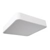 GLOBOSTAR® KAMALA 61207-S Μοντέρνο Φωτιστικό Οροφής LED 67W 7370lm 120° AC 220-240V IP20 Ρυθμιζόμενο Λευκό CCT με Χειριστήριο από 2700K έως 6000K Dimmable - Lumileds SMD Chip - Λευκό Ματ - Μ40 x Π40 x Υ8cm - 3 Χρόνια Εγγύηση