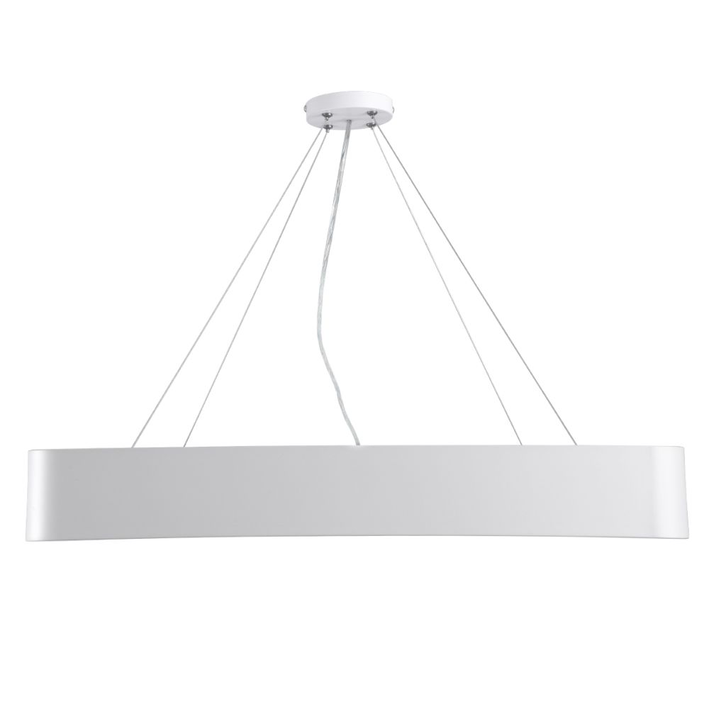GLOBOSTAR® KAMALA 61209 Μοντέρνο Κρεμαστό Φωτιστικό Οροφής LED 75W 8625lm 120° AC 220-240V IP20 Ρυθμιζόμενο Λευκό CCT με Χειριστήριο από 2700K έως 6000K Dimmable - Lumileds SMD Chip - Λευκό Ματ - Μ60 x Π60 x Υ8cm - 3 Χρόνια Εγγύηση