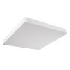 GLOBOSTAR® KAMALA 61211-S Μοντέρνο Φωτιστικό Οροφής LED 100W 11020lm 120° AC 220-240V IP20 Ρυθμιζόμενο Λευκό CCT με Χειριστήριο από 2700K έως 6000K Dimmable - Lumileds SMD Chip - Λευκό Ματ - Μ80 x Π80 x Υ8cm - 3 Χρόνια Εγγύηση