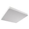 GLOBOSTAR® KAMALA 61211-S Μοντέρνο Φωτιστικό Οροφής LED 100W 11020lm 120° AC 220-240V IP20 Ρυθμιζόμενο Λευκό CCT με Χειριστήριο από 2700K έως 6000K Dimmable - Lumileds SMD Chip - Λευκό Ματ - Μ80 x Π80 x Υ8cm - 3 Χρόνια Εγγύηση